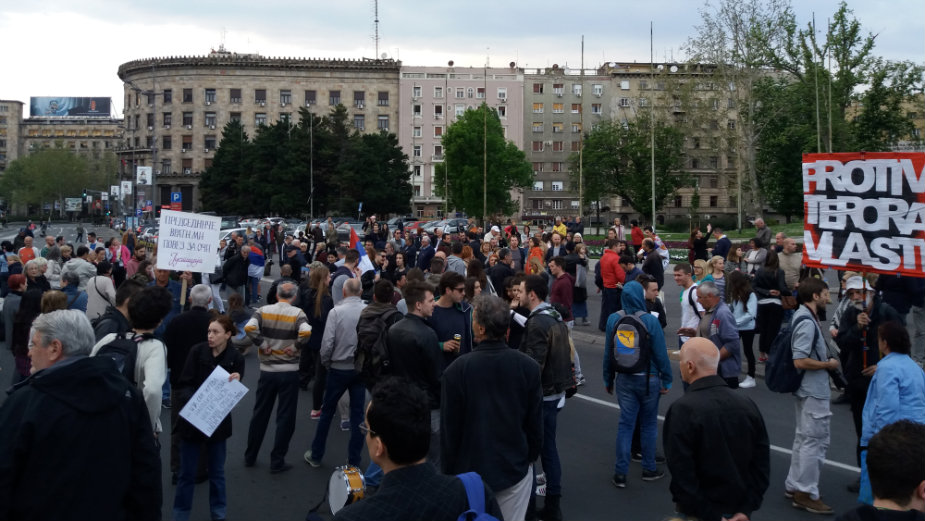 Završen trinaesti protest protiv diktature (VIDEO) 1