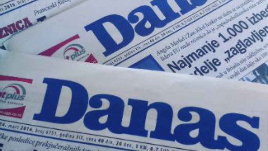 "Danasu" priznanje za razvoj demokratije 1 "Danasu" priznanje za razvoj demokratije 1