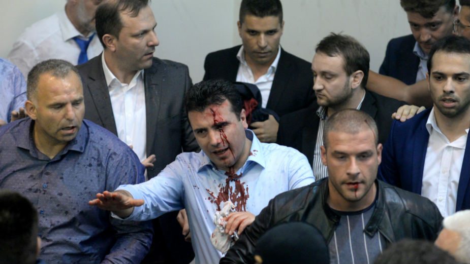 U neredima u Makedoniji 45 povređenih 2
