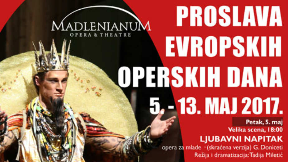 Evropski dani opere u Madlenianumu od 5. do 13. maja 1