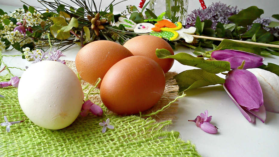 Kako izbeleti jaja pred farbanje? 1