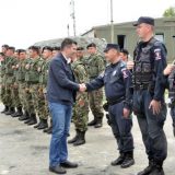 Ministar odbrane na granici sa Makedonijom 11