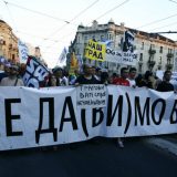 Počeo protest Inicijative Ne da(vi)mo Beograd 15