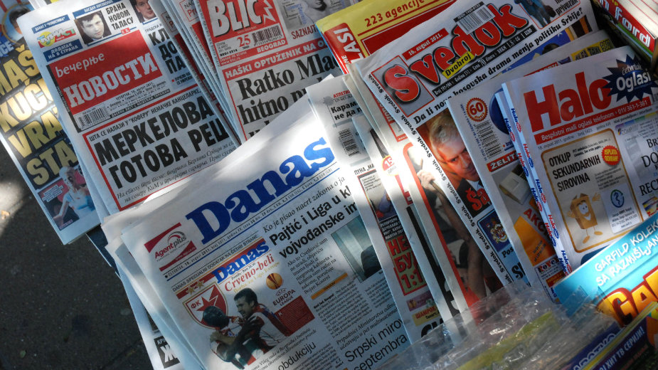 Srbija nazadovala na listi slobode medija 1