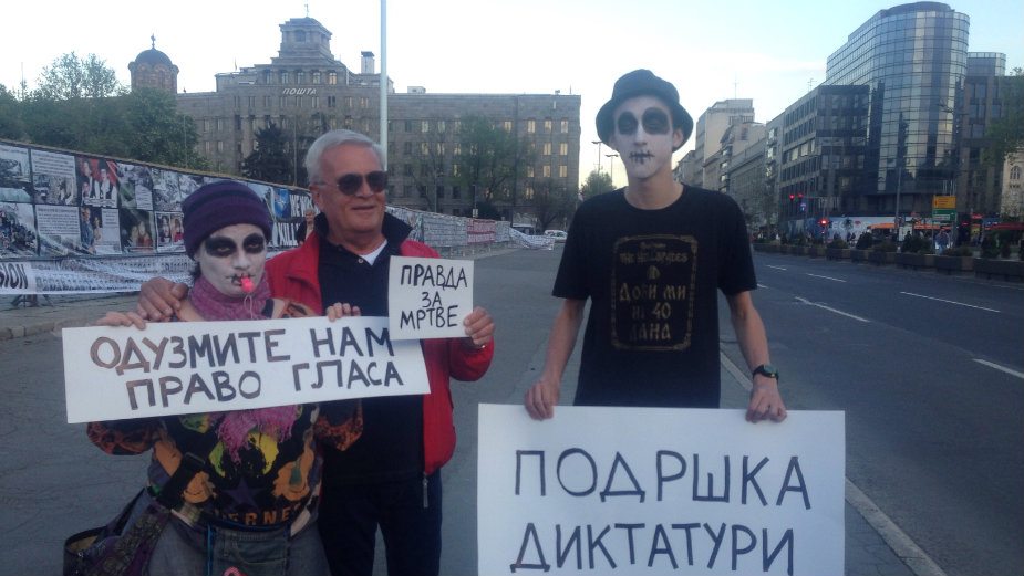 Završen 11. Protest protiv diktature (VIDEO) 2