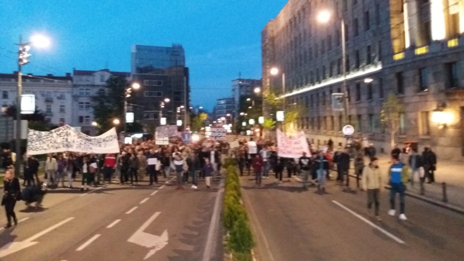 Završen petnaesti protest "Protiv diktature" (VIDEO) 1