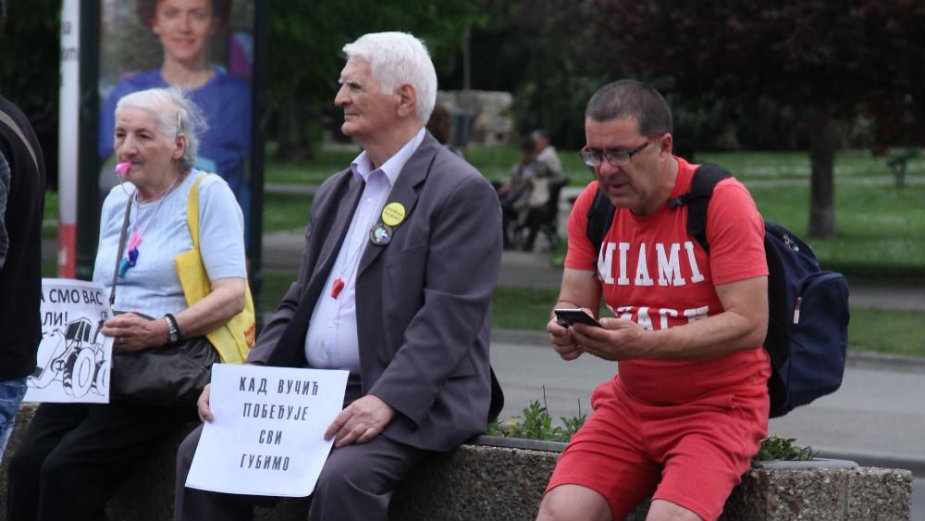 26. dan: Završen Protest protiv diktature 1