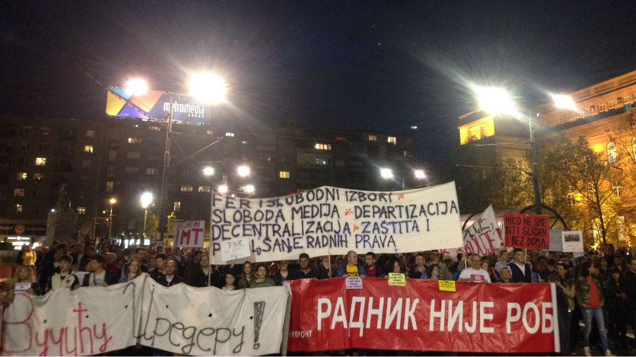 Završeni deveti "Protesti protiv diktature" (VIDEO) 1