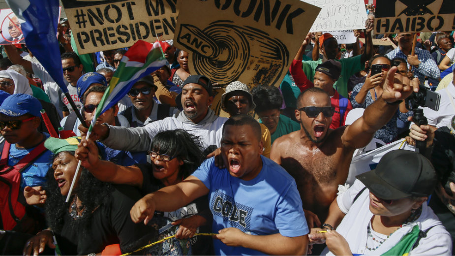 Protesti protiv Zume širom Južne Afrike 1