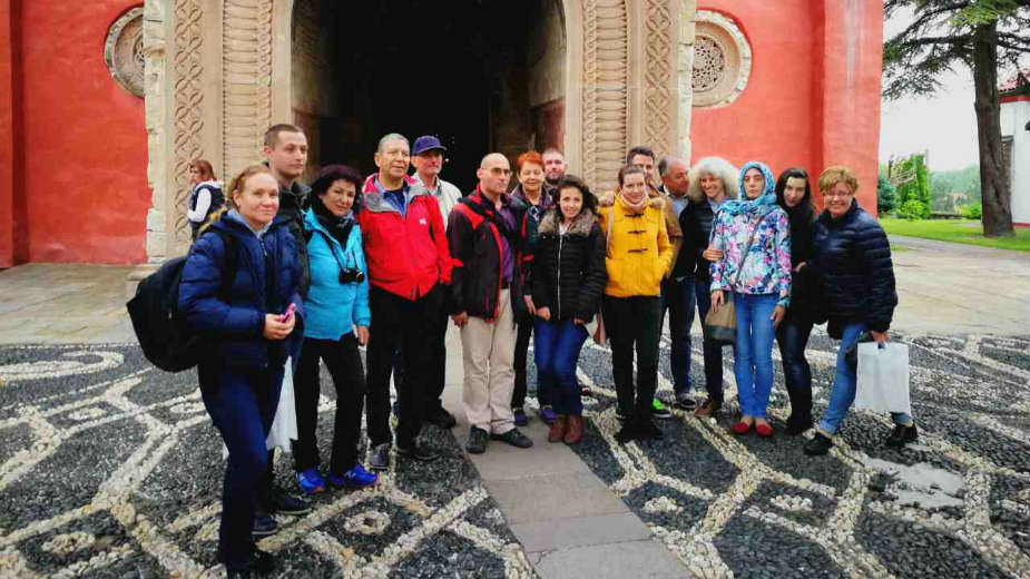 Novinari i turoperateri iz Bugarske u manastiru Žiča 1