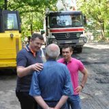 Počelo uređenje pristupnih  puteva na Banjici 9
