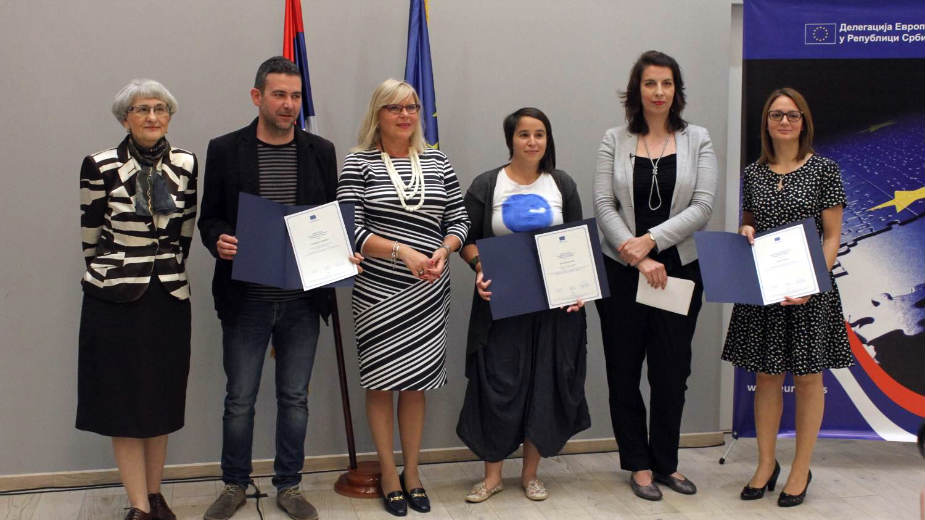 EU dodelila novinarske nagrade 1