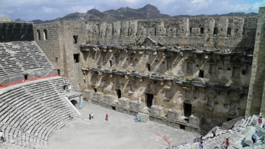 Aspendos: Jedan od najupečatljivijih gradova 1 Aspendos: Jedan od najupečatljivijih gradova 1