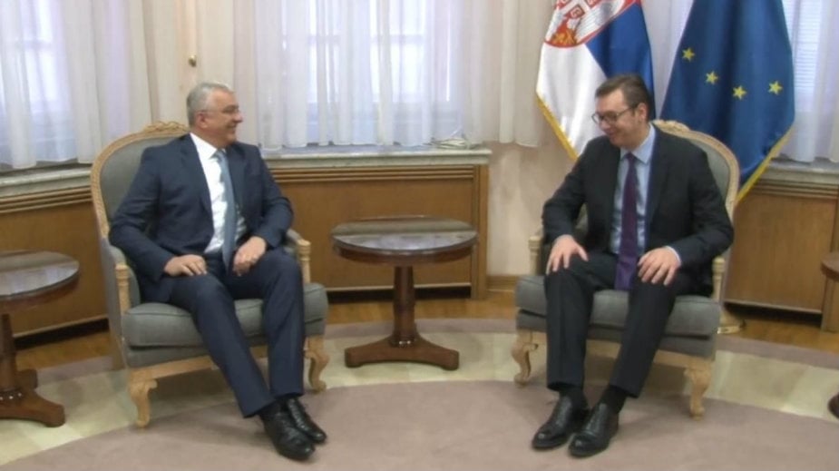 Vučić se sastao sa Andrijom Mandićem 1