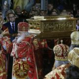 Mošti Svetog Nikole Čudotvorca prebačene u Hram Hrista Spasitelja u Moskvi 5