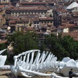 Skulptura "Kosmički magnet" na izložbi u Firenci 14
