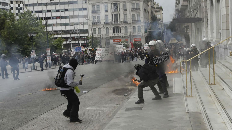 Generalni štrajk paralisao Grčku 1