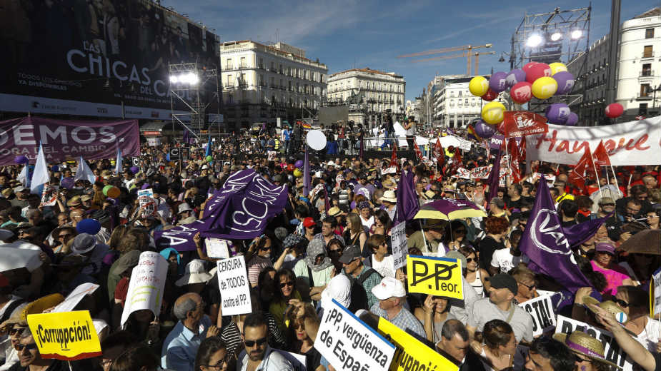 Protesti u Madridu, nezadovoljstvo vladom 1