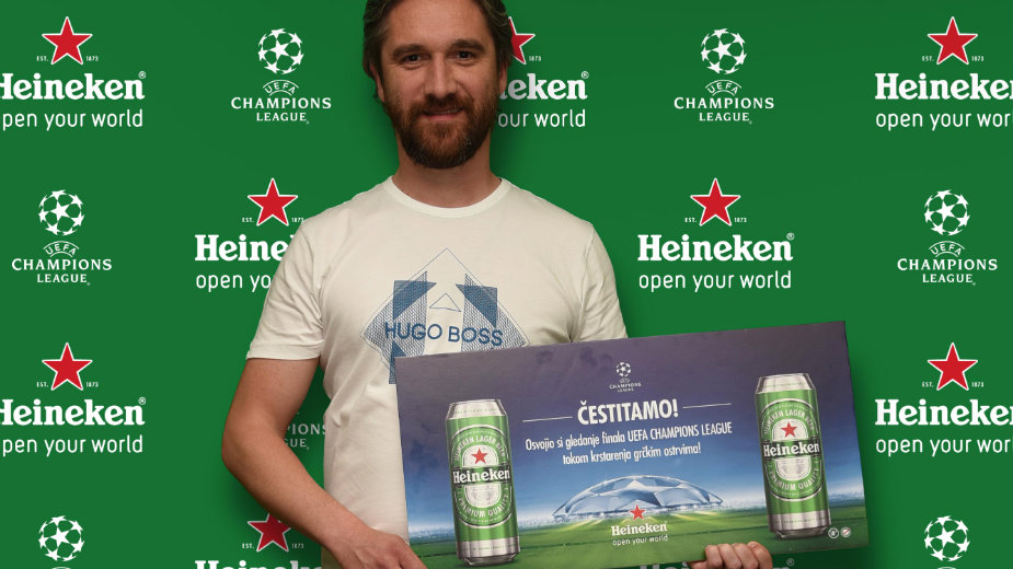 Gledanje finala Lige šampiona na Heineken kruzeru 1