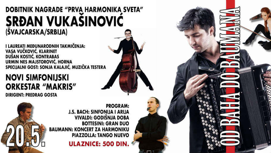 Solista "prva harmonika sveta" Srđan Vukašinović 1