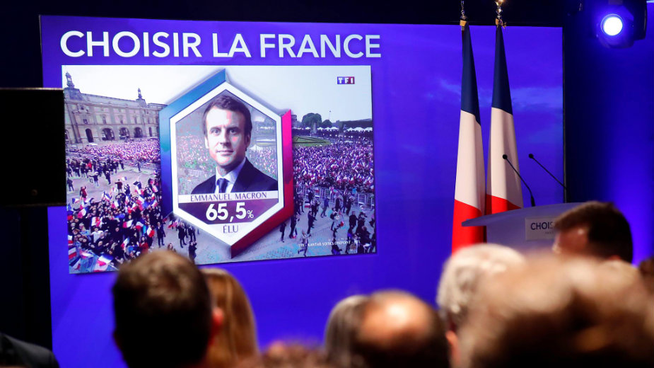 Makron novi predsednik Francuske 1