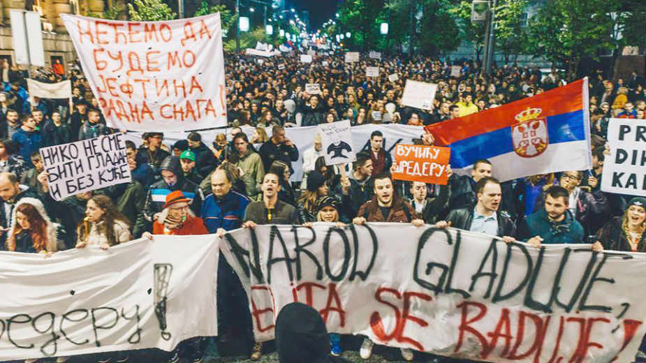 Izbori su bili samo okidač za proteste 1