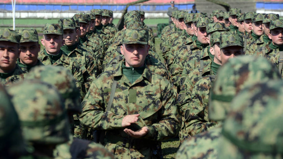 Srpski vojnici na vežbama u Rusiji 1