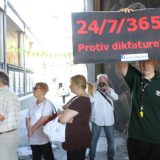 Na Trgu uz demonstrante samo Nova stranka 11