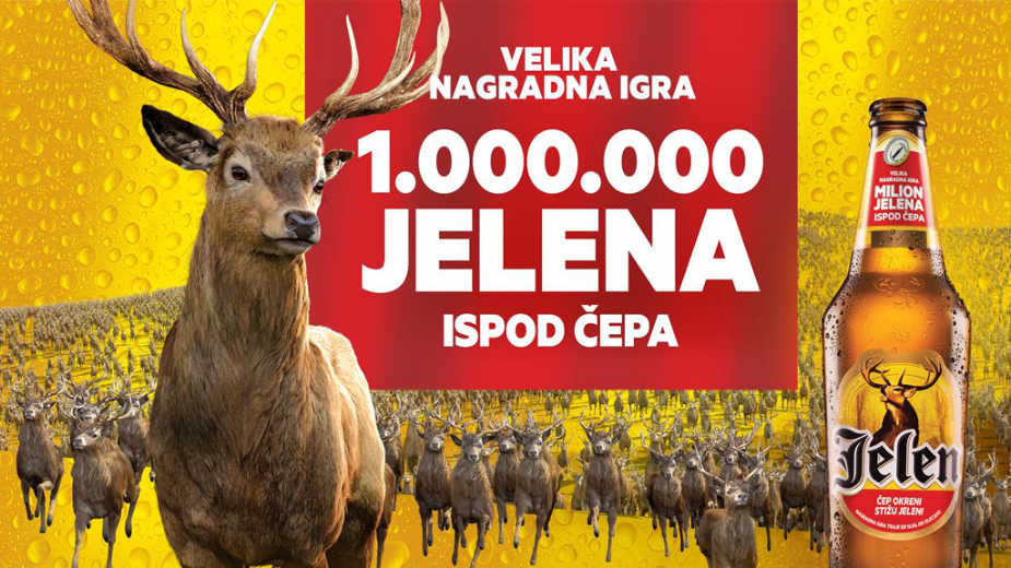 Nova nagrada igra Apatinske pivare - stiže "Milion Jelena" 1 Nova nagrada igra Apatinske pivare - stiže "Milion Jelena" 1