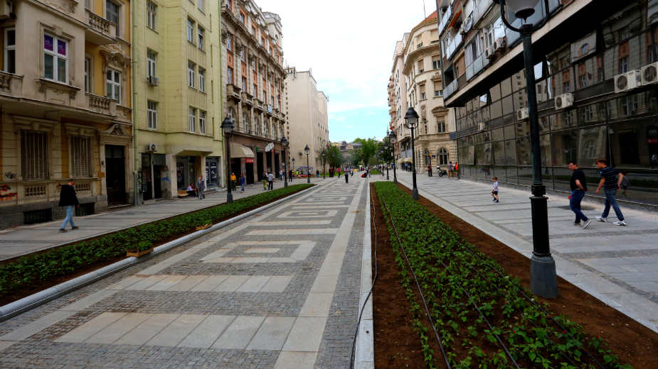 Obilićev venac – nova pešačka zona 1