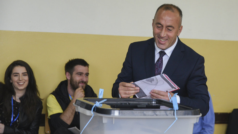 Haradinaj proglasio pobedu 1