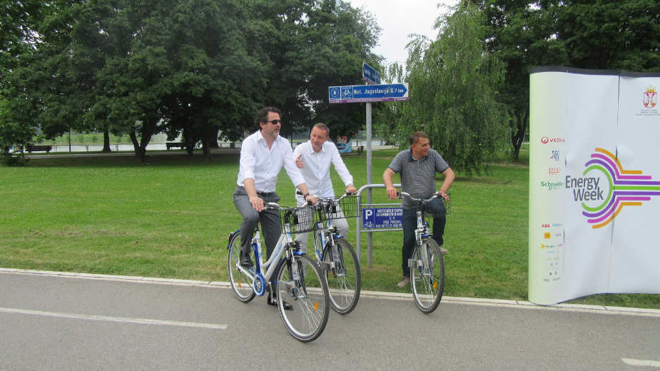 „Bike sharing” program na Adi Ciganliji 1