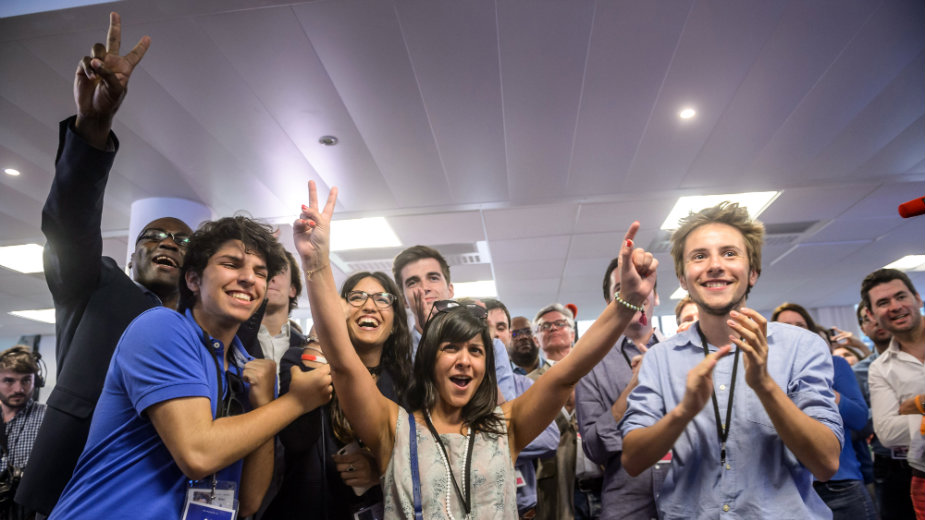 Makronovoj partiji najveći broj glasova 1