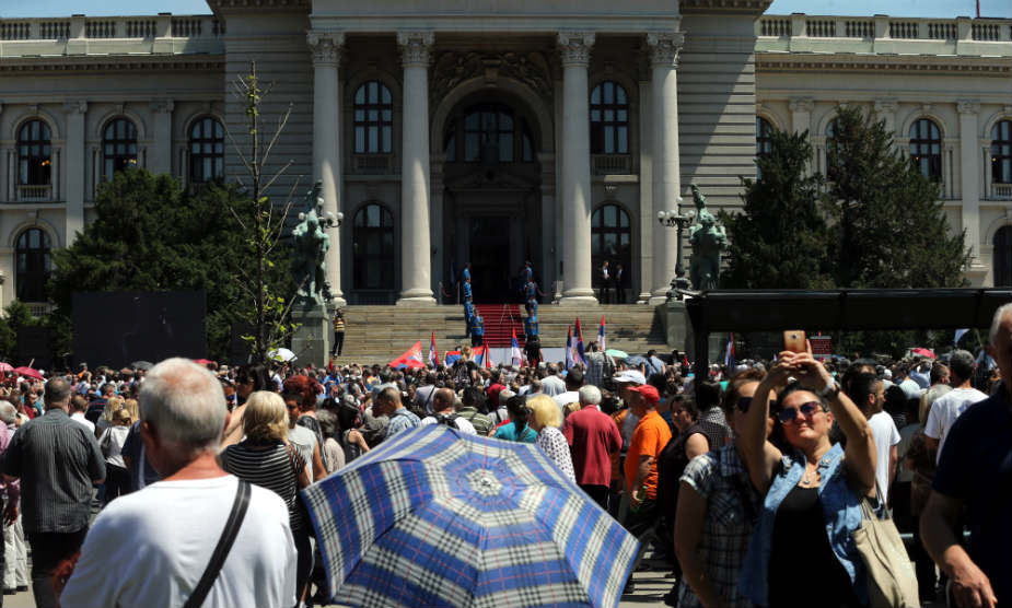 Zatvaranje ulica zbog inauguracije 1