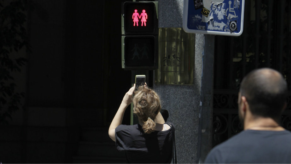 Novi semafori u Madridu s figurama homoseksualaca 1