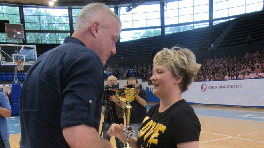 Završni javni čas košarkaške škole Marine Maljković 1