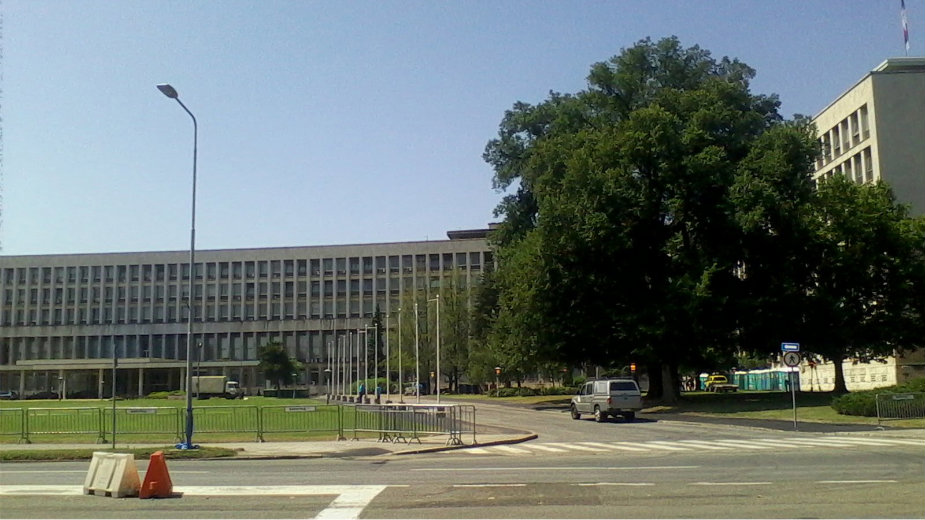 Prijem u Palati Srbije iza ograde 1