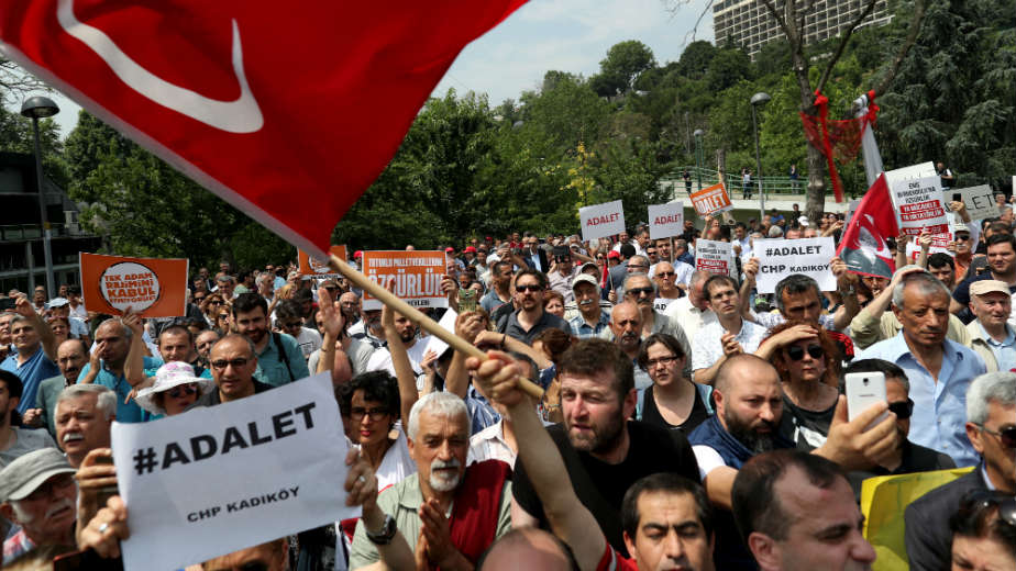 "Šetnja za pravdu" od Ankare do Istanbula 1