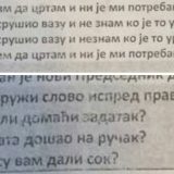 Kontrolni puni grešaka, posledice snose đaci 13