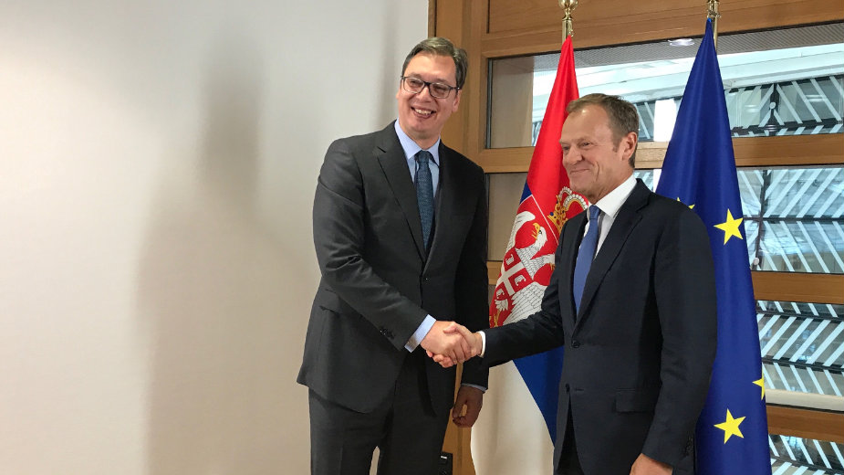 Tusk danas sa Vučićem u Beogradu 1