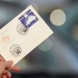 Poštanska markica posvećena Fiat 500 14