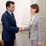 Brnabić i Zaev: Negovanje odnosa dveju zemalja 12