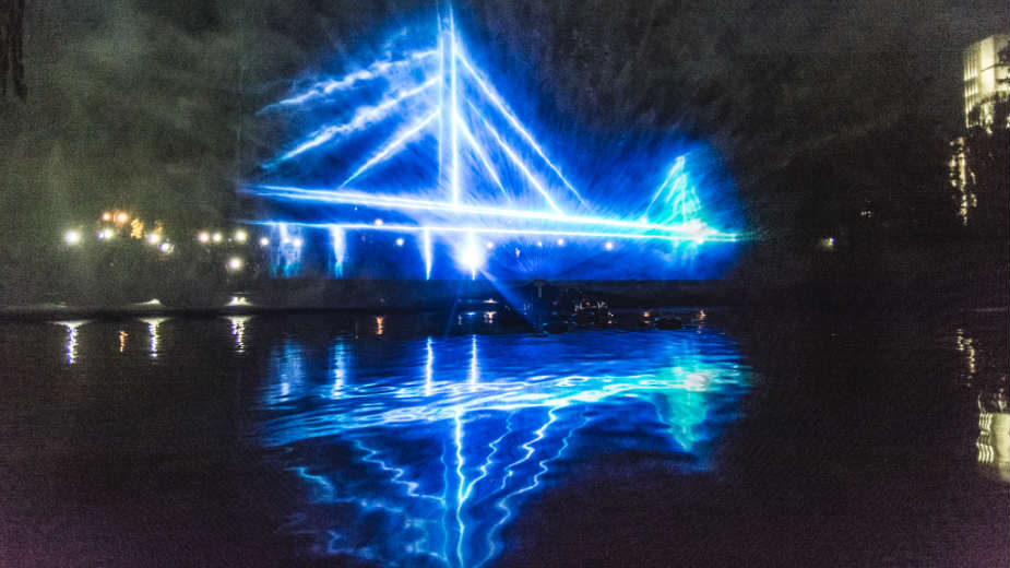 Vodeni hologram u Dunavskom parku oduševio 14.000 ljudi 1