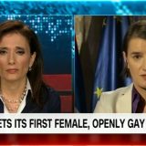 Brnabić za CNN: Srbija nije konzervativna ni homofobična 11