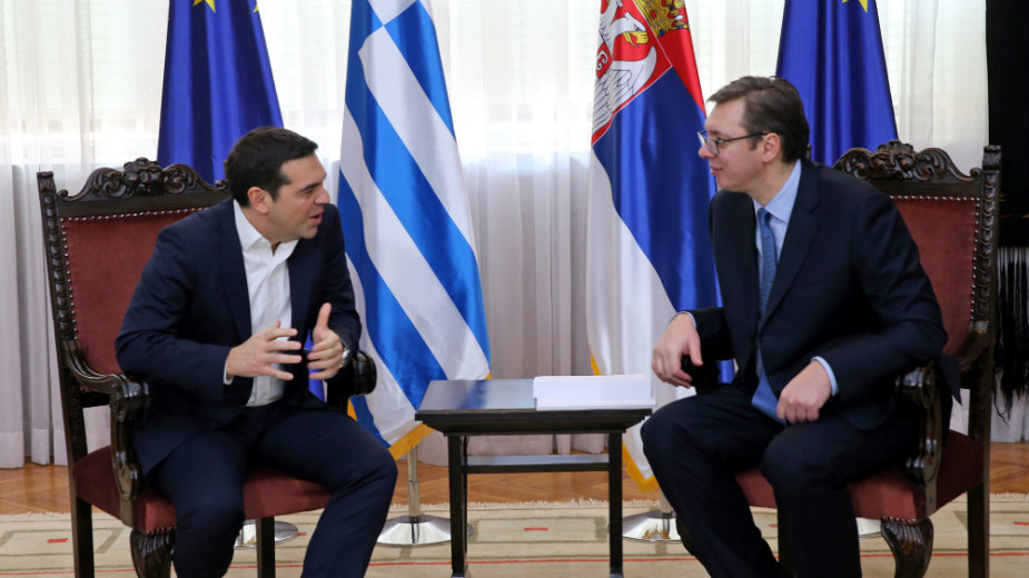 Sastanak Vučića i Ciprasa 21. decembra u Palati Srbija 1