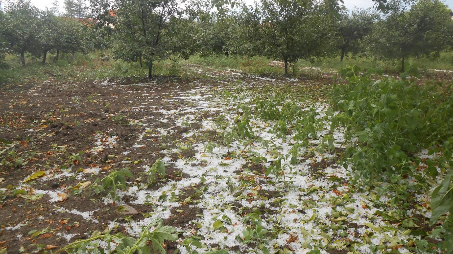 Grad pogodio okolinu Blaca 1