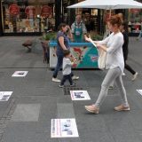 Nepoznati mladići cepali eksponate Pokreta za preokret 14