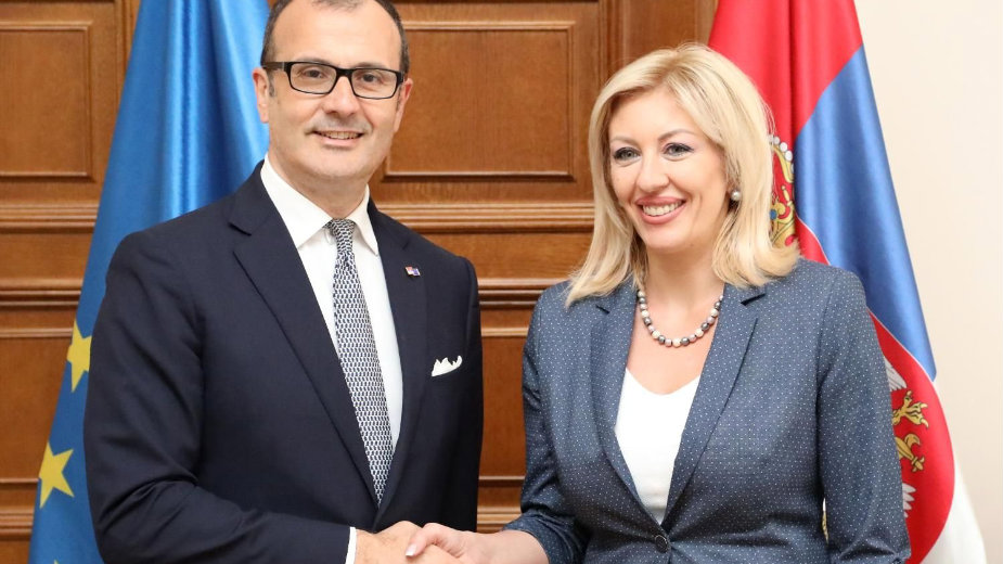 Ministarka Joksimović sa novim ambasadorom EU 1