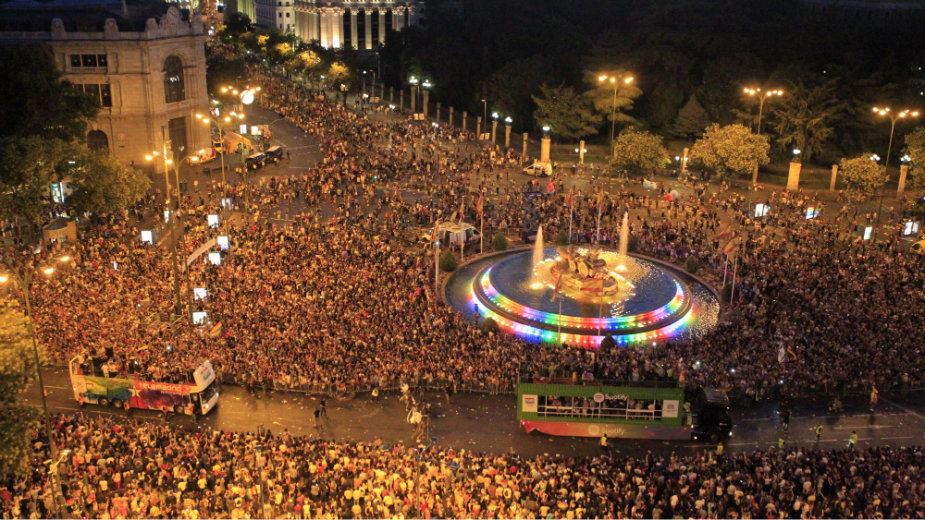 Najveća Parada ponosa na svetu u Madridu 1