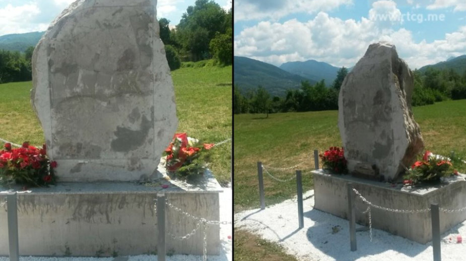 CG: Uklonili Račića, ostao obelisk 1